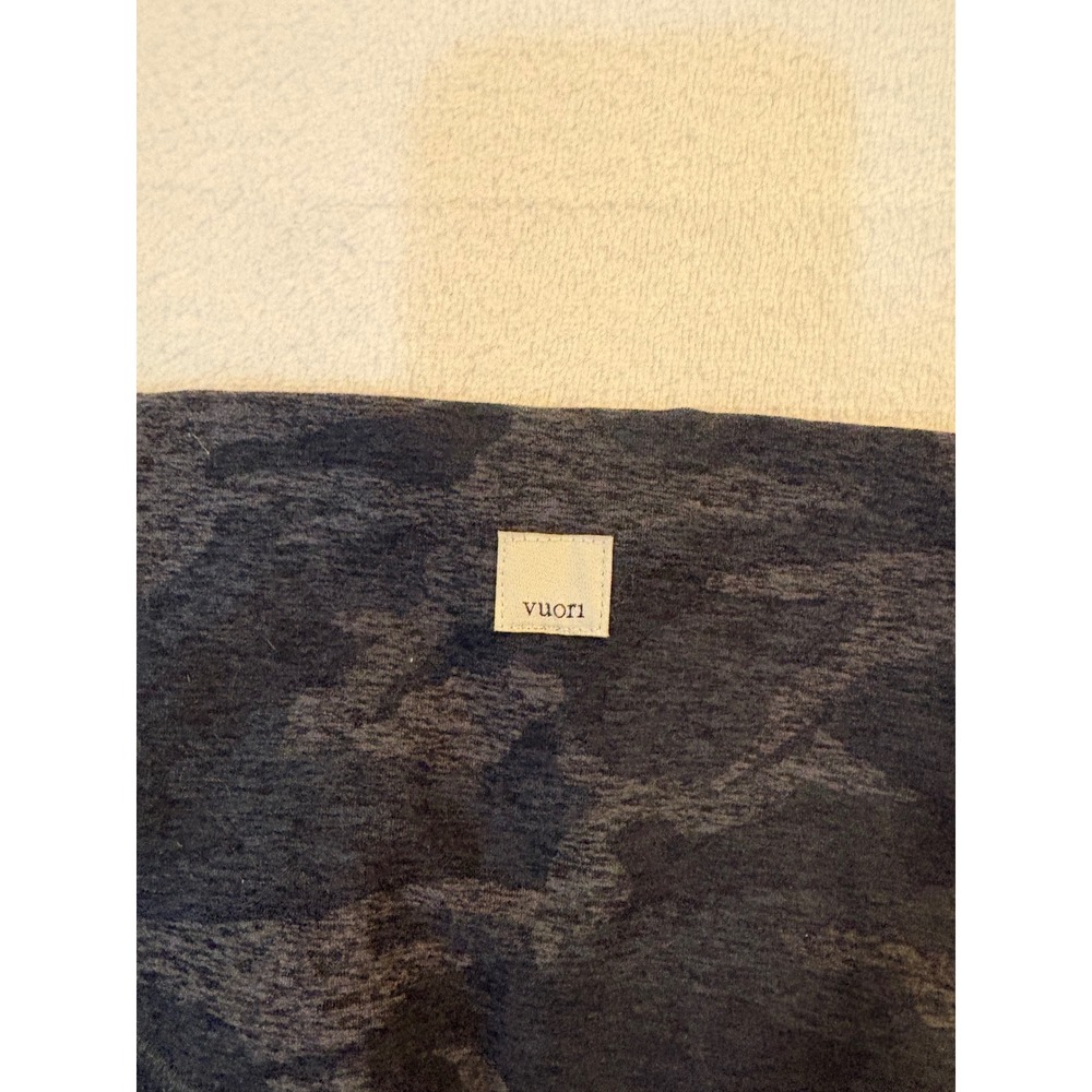 Vuori Womens High Rise Camo Leggings Charcoal Grey Activewear - Picture 4 of 6